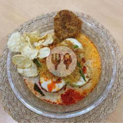 Lontong   Perkedel Kentang Asli