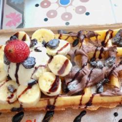 Banana Choco Waffle