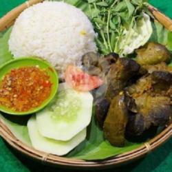 Nasi Sambel Ampela Hati