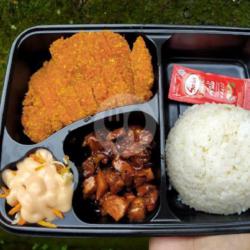 Paket Bento Chicken Katsu   Chicken Teriyaki