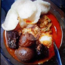 Ketupat Sayur Tahu Semur Dan Telur