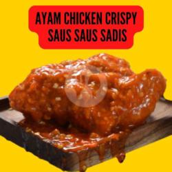 Ayam Chicken Crispy Saus Sadis