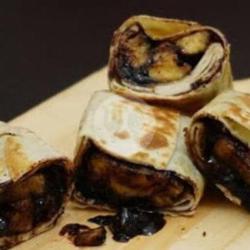Kebab Pisang Coklat