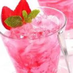 Es Kelapa Strawberry