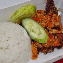 Nasi   Ayam Bakar Geprek Lalapan