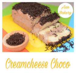 Roti Cream Cheese Topping Coklat