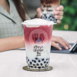 Red Velvet Cheese   Boba