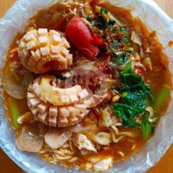 Mie Nyemek (cumi) Bawang Komplit