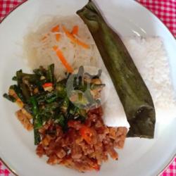 Nasi Campur   Pepes Tongkol Teh