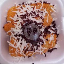 Pisang Keju Coklat Crispy