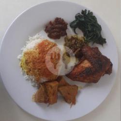 Nasi Rames Ayam Bakar