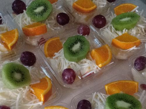 Zezee Fruits Salad Buah, Duren Sawit