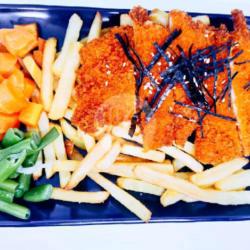 Kentang Chicken Katsu Mushroom