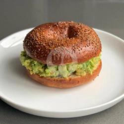 Cream Cheese Avocado Bagel