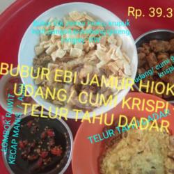 Bubur Seafood   Telur Tahu Dadar  Gw