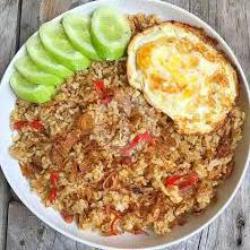 Nasi Goreng Otak 2 Teri Medan Bas0