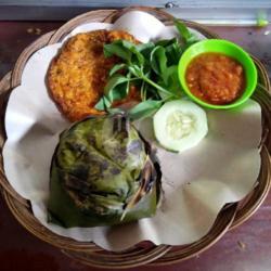 Nasi Bakar   Telur Dadar