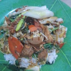 Nasi Krengsengan Sayur