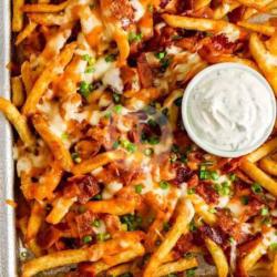 Bacon And Cheese Loaded Fries