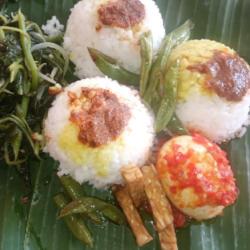 Nasi Ramas Telor Bulat Balado Promo