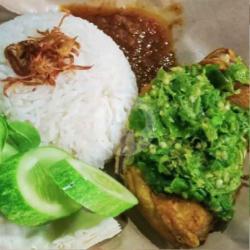 Nasi Mujaer Sambal Ijo Gratis Minuman