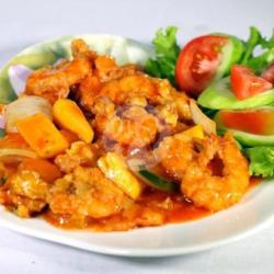 Cumi / Udang Goreng Pedas