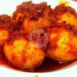 Telor Balado Ikan Asin   Jengkol / Pete