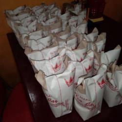 Paket Nasi Ayam Rendang   Teh Es