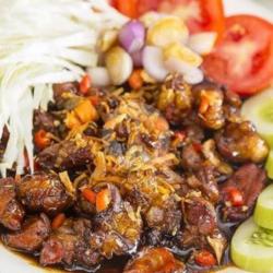 Sate Goreng Sapi Porsi Jumbo