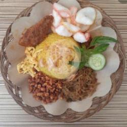 Nasi Kuning  Pindang Tongkol Balado