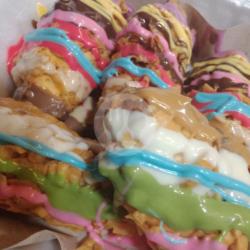 Pisang Kribo Rainbow