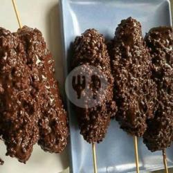 Sate Pisang Coklat Crunchy