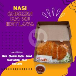 Nasi Chicken Katsu Hot Lava