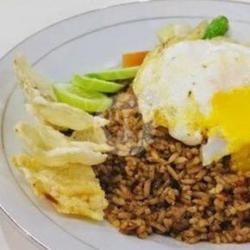 Nasi Goreng Kebuli Bakso  Telur