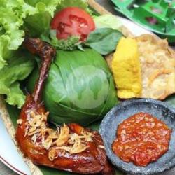 Nasi Timbel Ayam Kampung Bakar