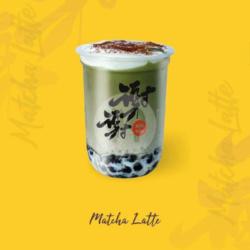 Boba Matcha Latte