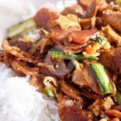 Nasi Gila Ayam   Baso   Sosis