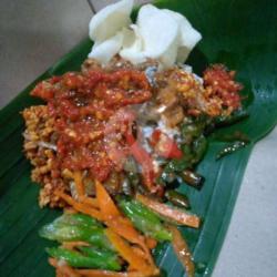 Nasi Gurih Ikan Kakap Balado