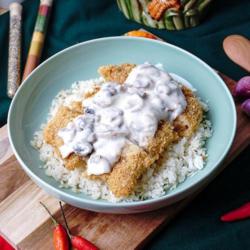 Butter Rice Creamy Katsu