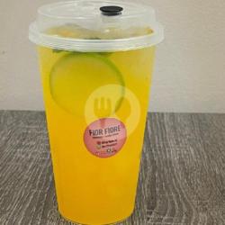 Iced Lychee Orange Refresher