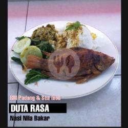 Nasi Padang Nila Bakar