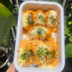 Gyoza Mentai Mozzarella