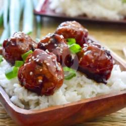 Rice Meatballs Blackpepper