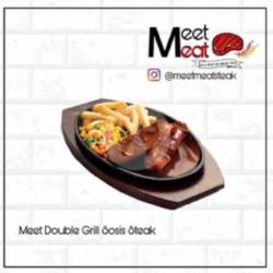 Meet Double Grill Sosis Steak