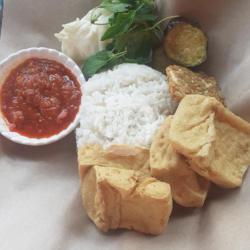 Nasi Tahu Penyet