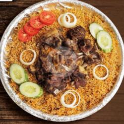 Nasi Kebuli Nampan Kambing Full 5-6org