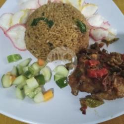 Nasgor Ayam Penyet Pedas