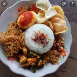 Nasi Lemak Perkedel
