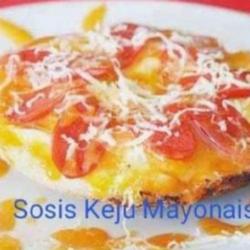 Serabi Sosis Keju Mayonaise