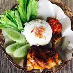 Ayam Bakar Sambal Mertua   Nasi